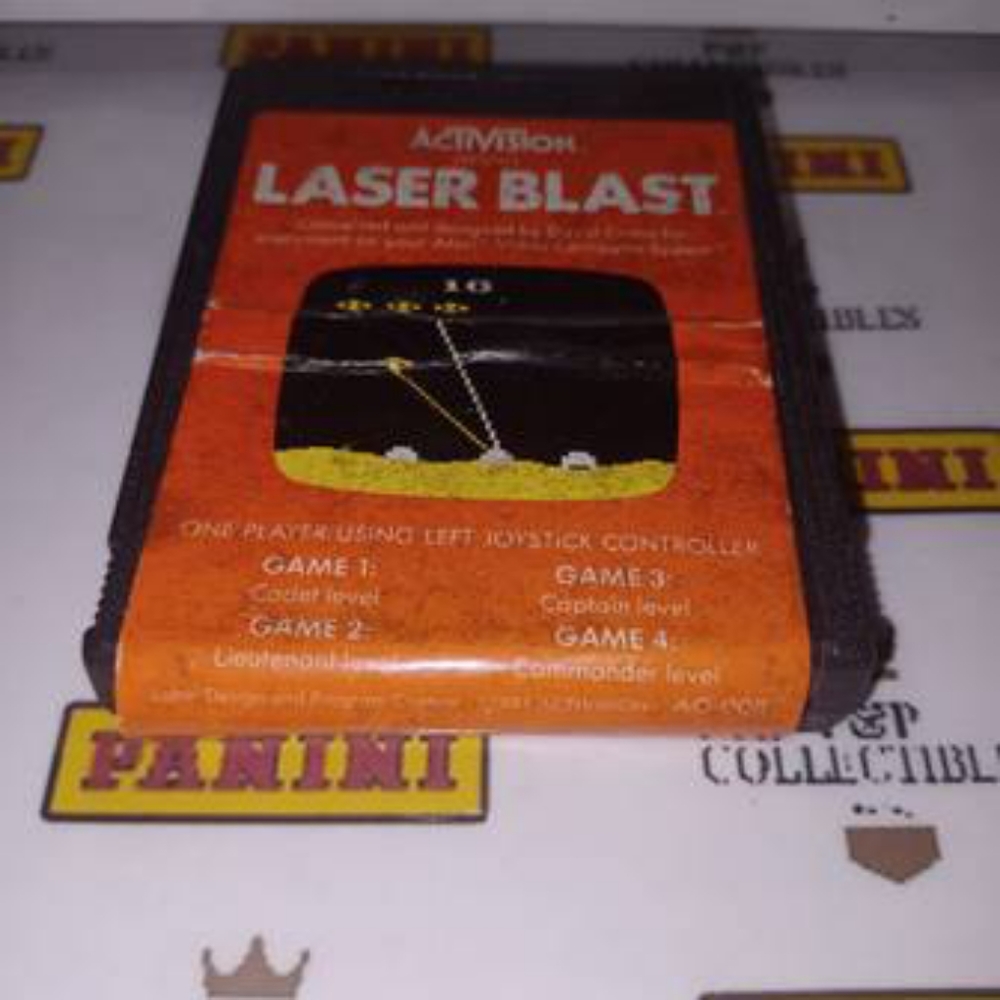 Laser Blast - Atari 2600 Vintage Video Game